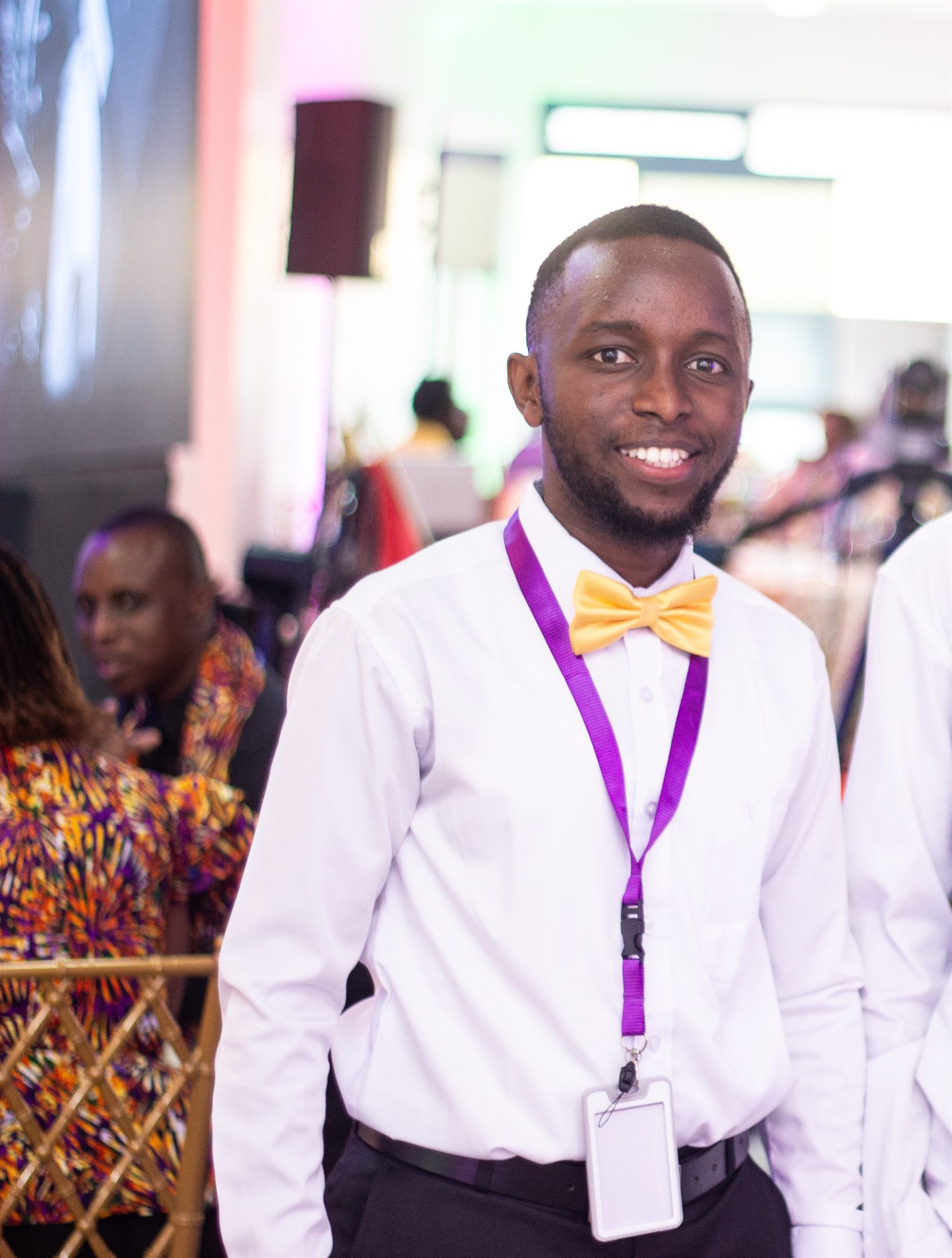 Ushering team member